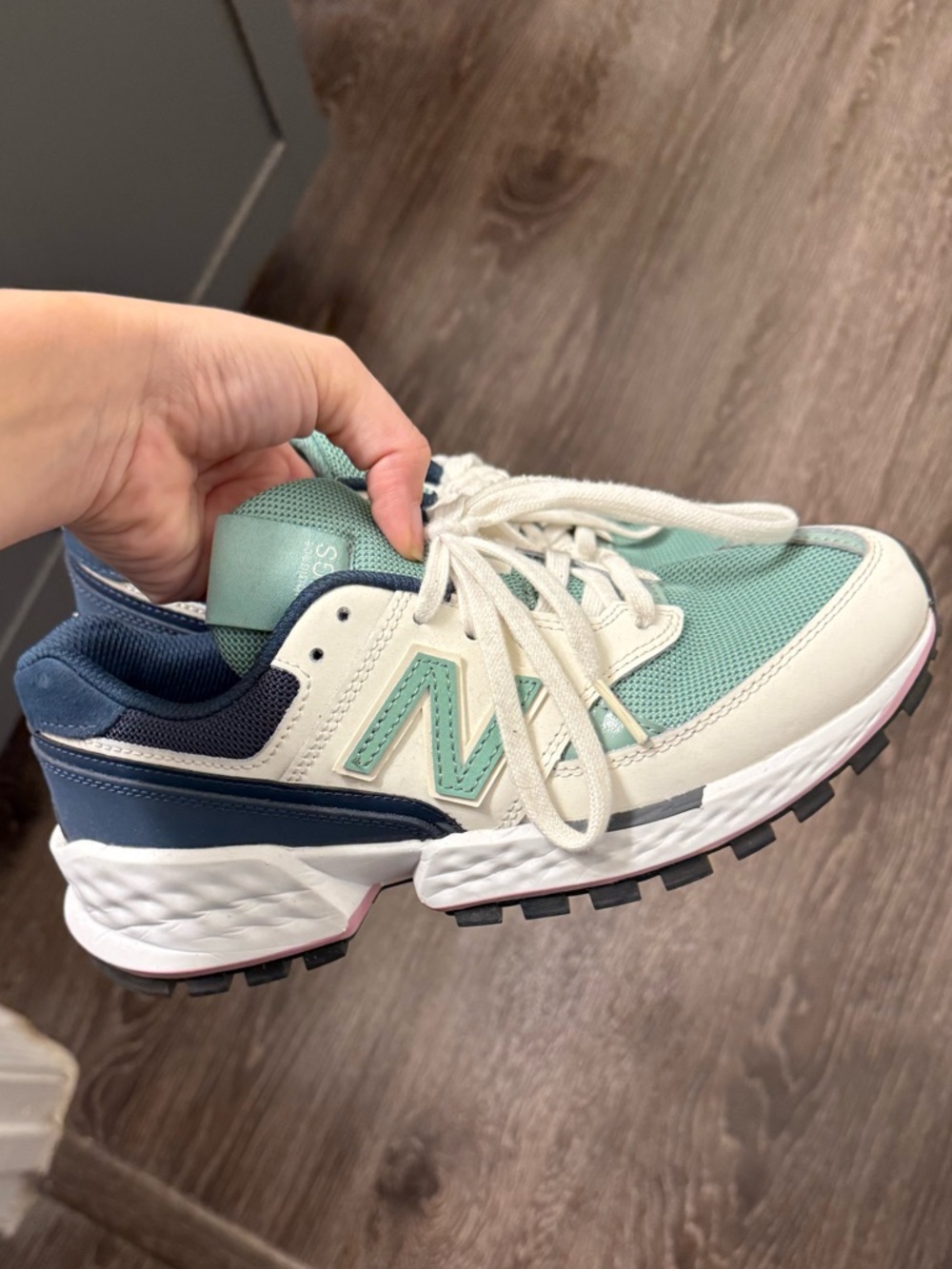 New Balance x Figs 574 Jade Sport Shoes